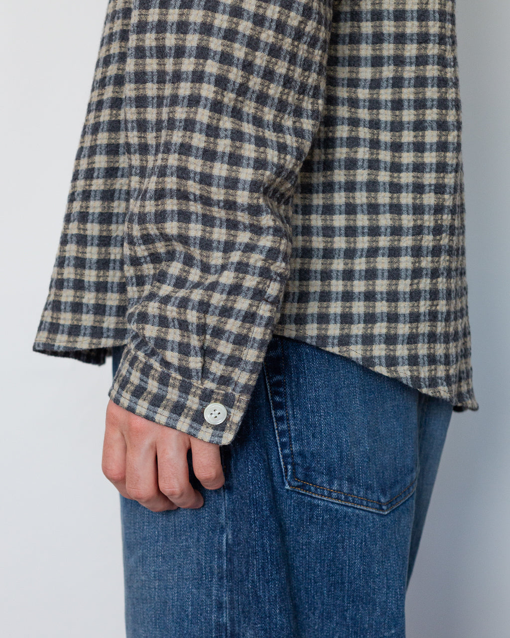 Another Overshirt 1.0 - Blue Ecru Check