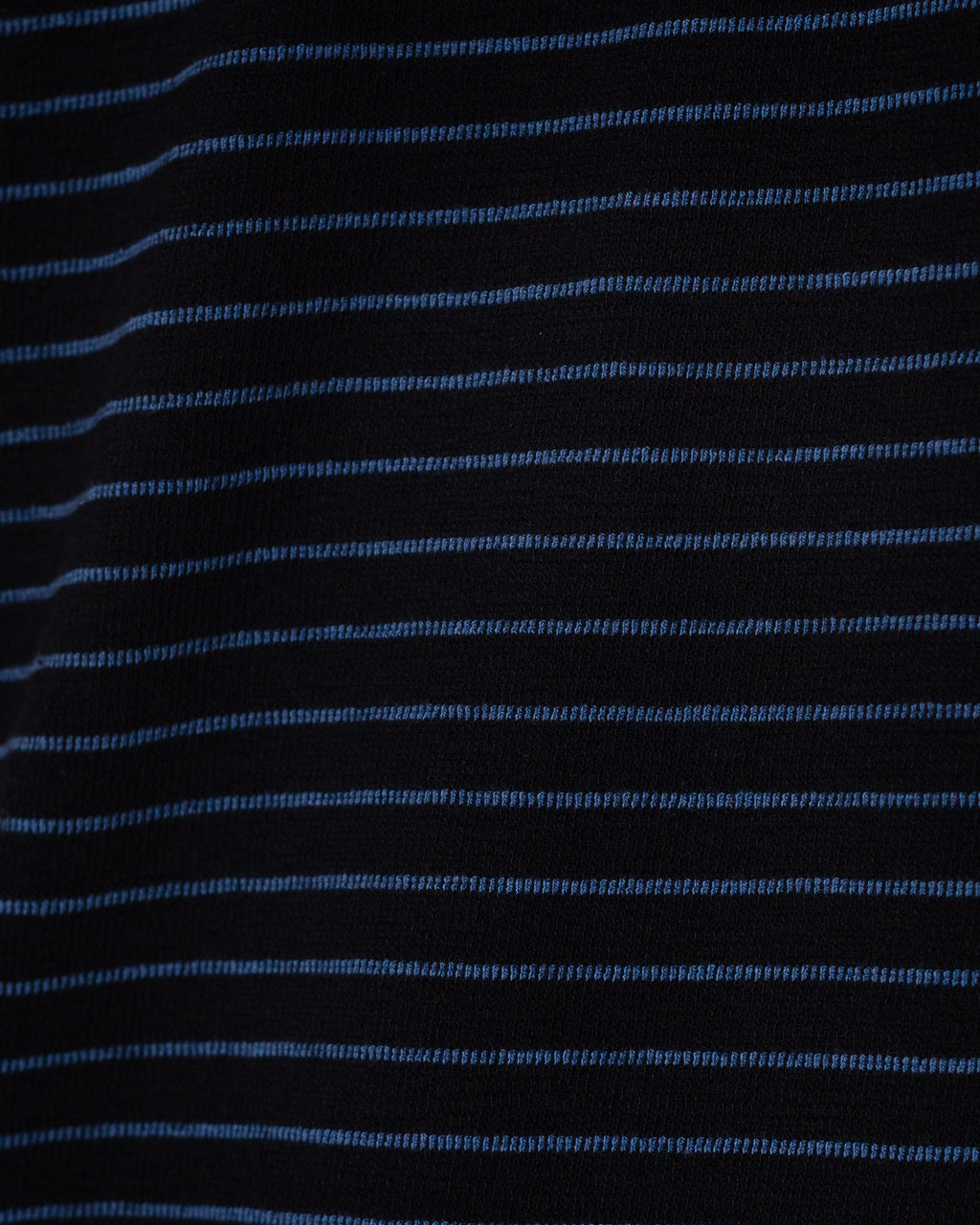 L/S Texture Tee - Black/Soft Blue