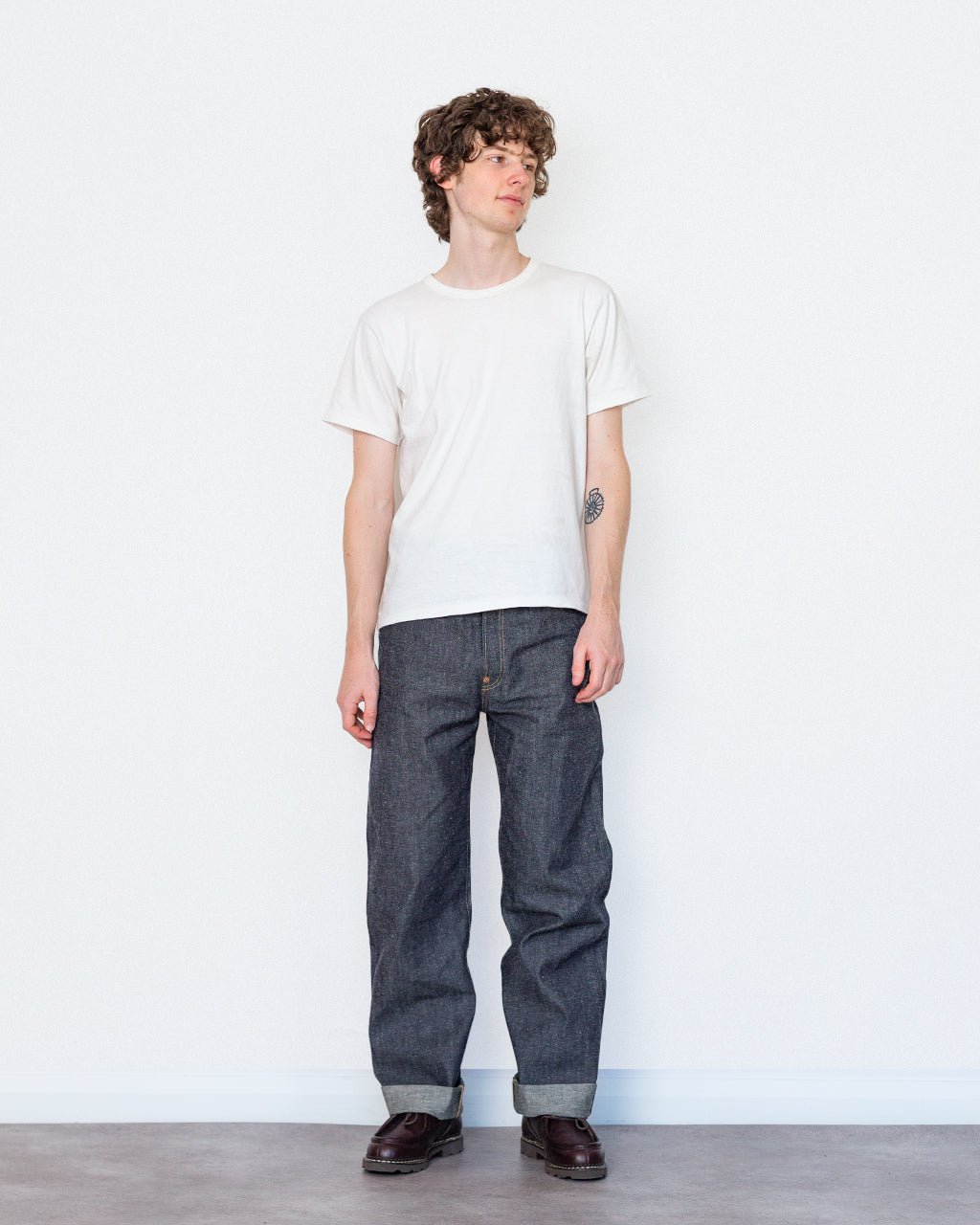 Denim Trousers - Raw Indigo