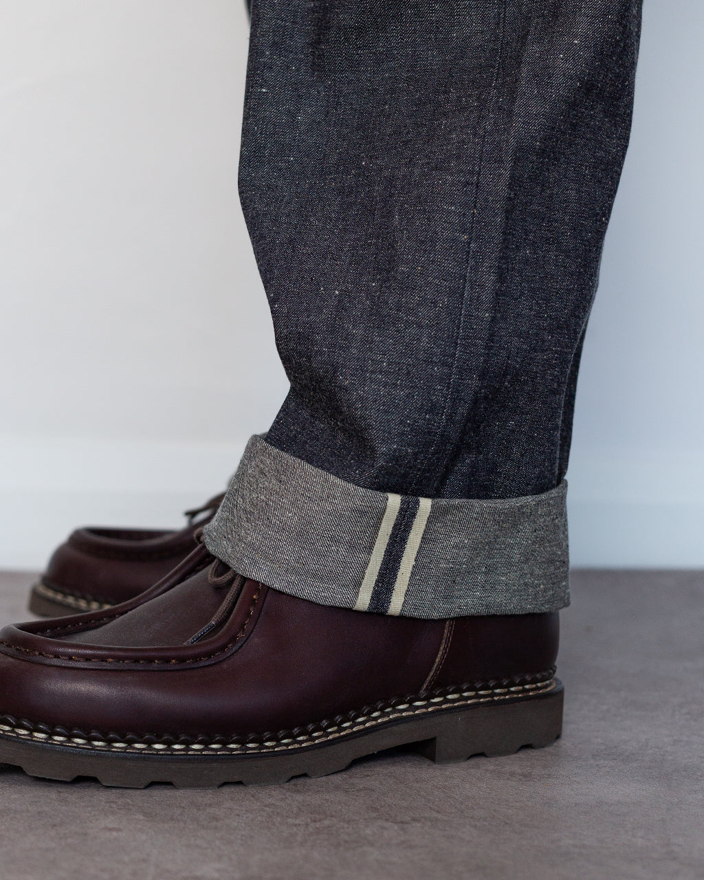 Denim Trousers - Raw Indigo