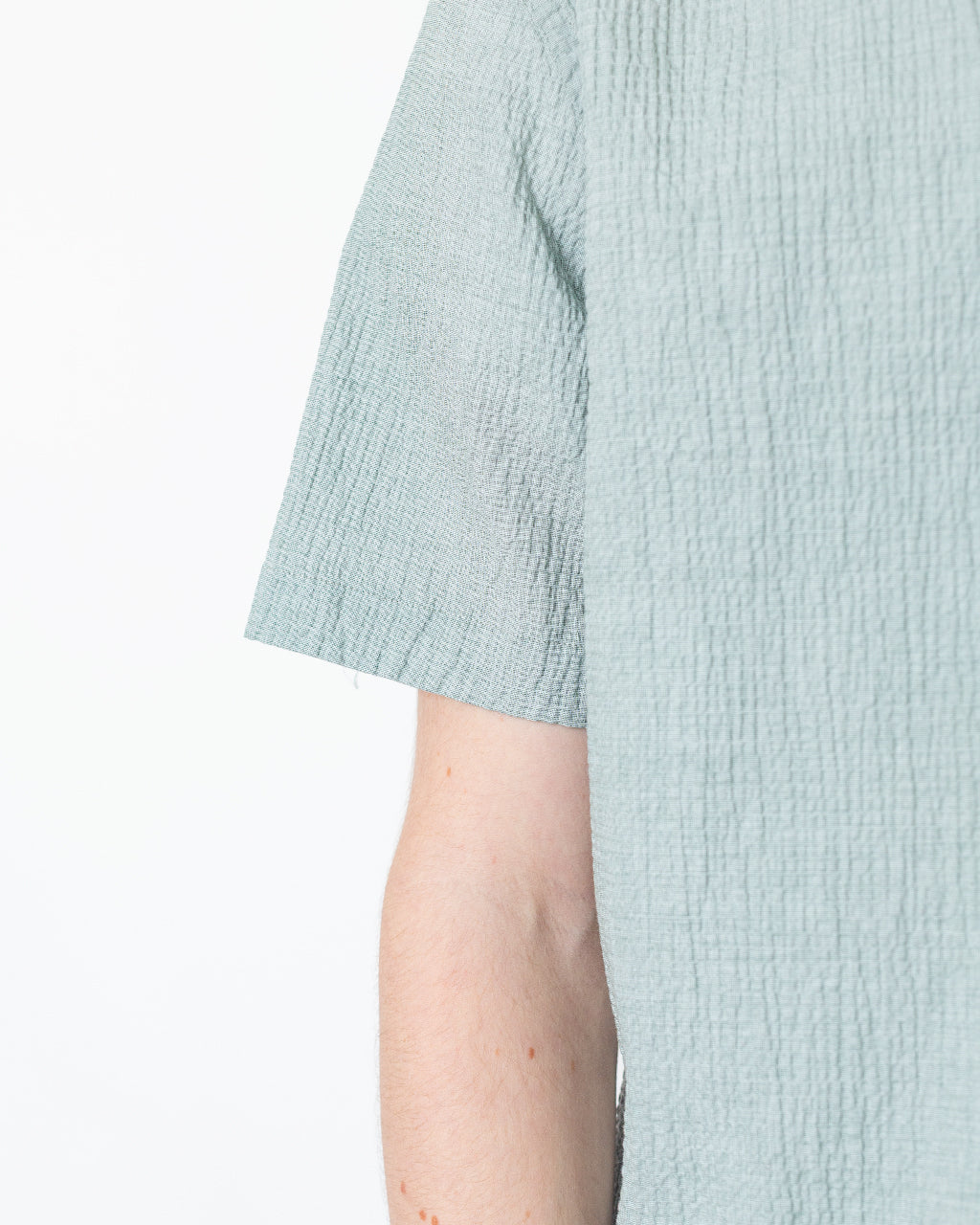 Road Shirt Seersucker - Green