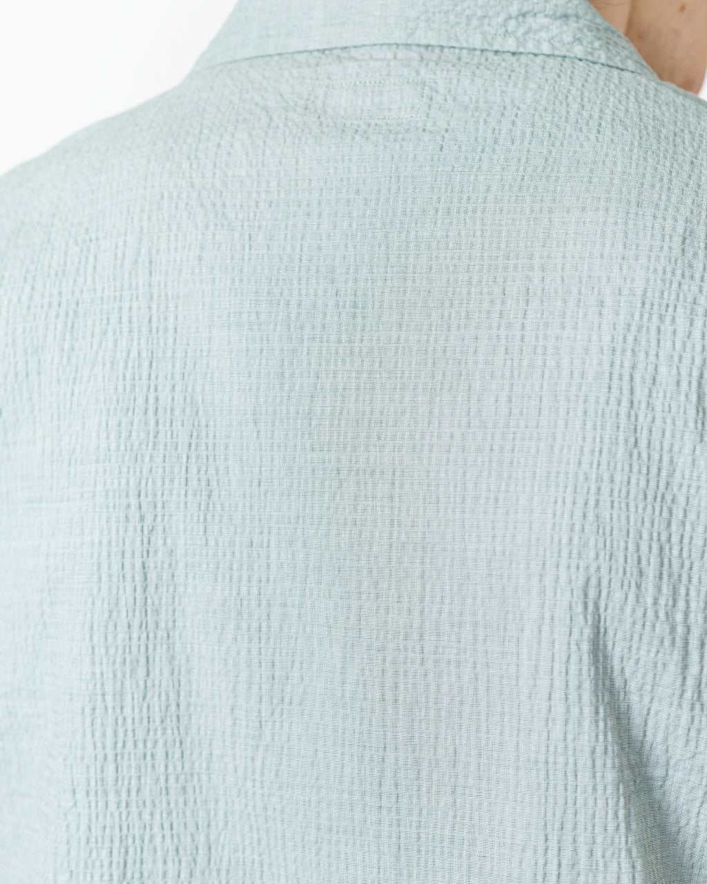 Road Shirt Seersucker - Green