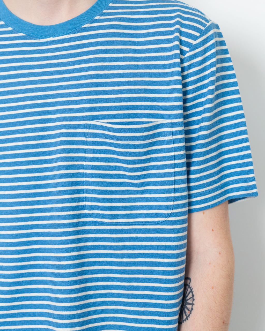 Trail Harbour Pocket Tee - Steps Shore Blue