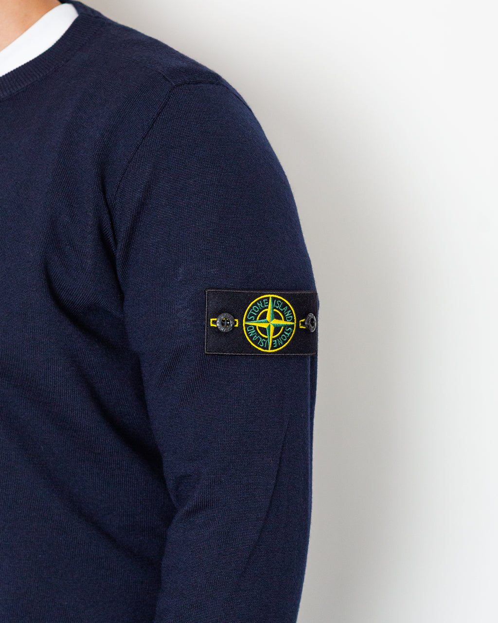 Merino Crewneck - Navy Blue V0020