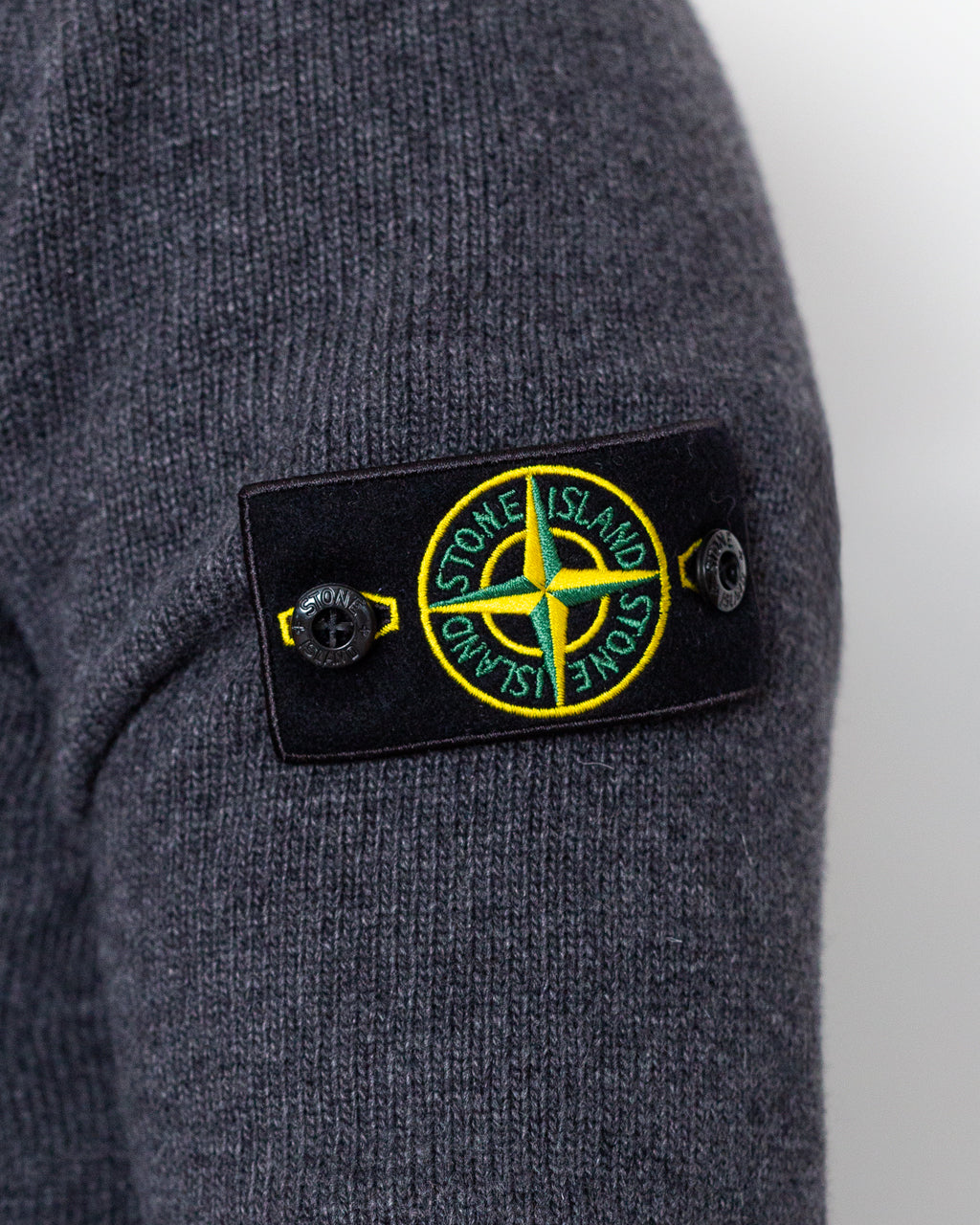 Lambswool Crewneck - Melange Lead VOM62