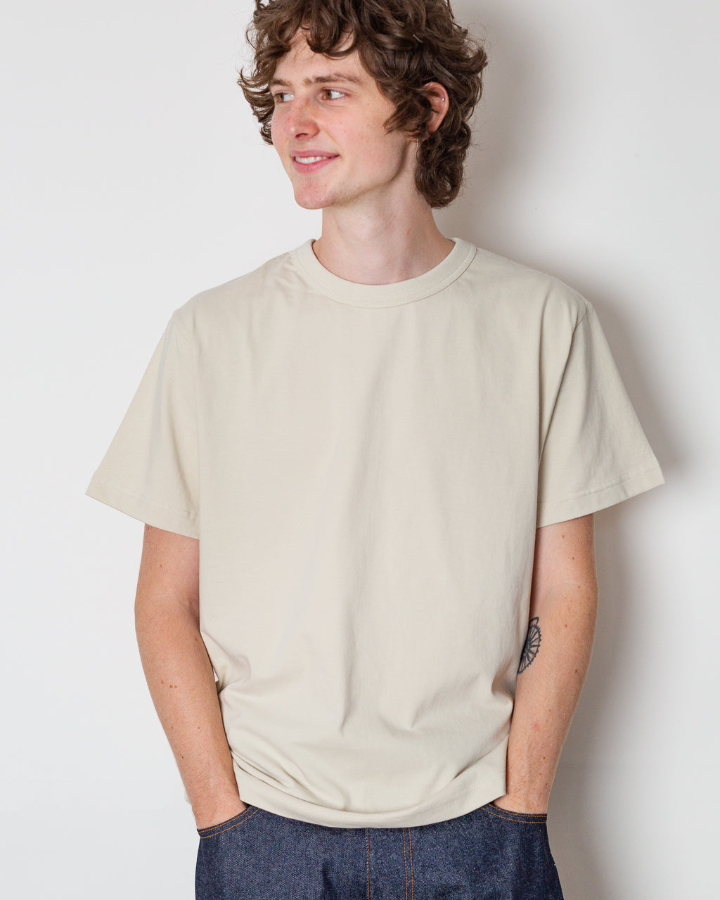 Super Weight Tee - Putty