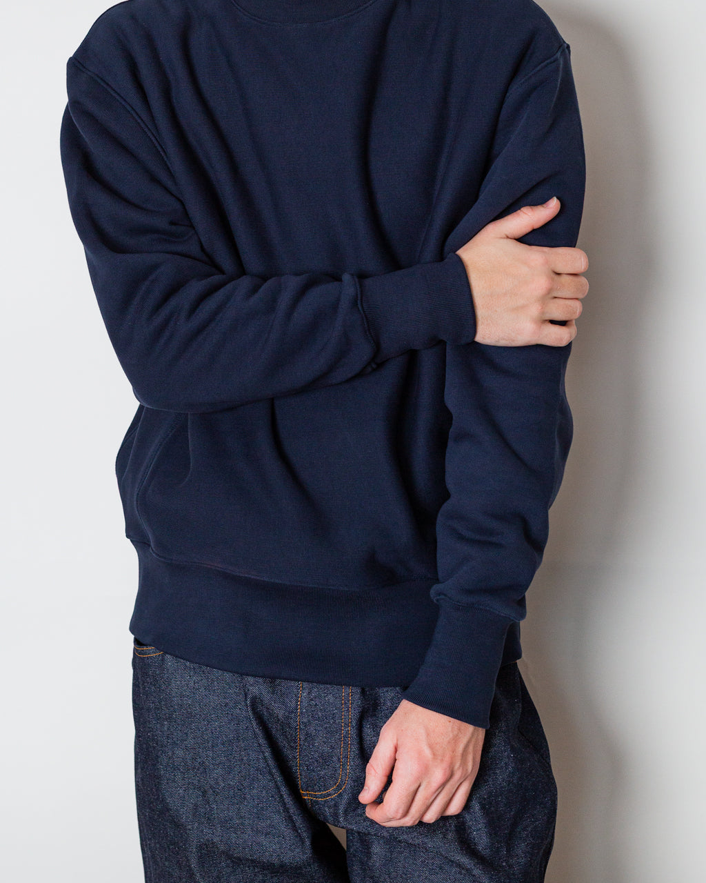 Super Weight Crewneck - Navy