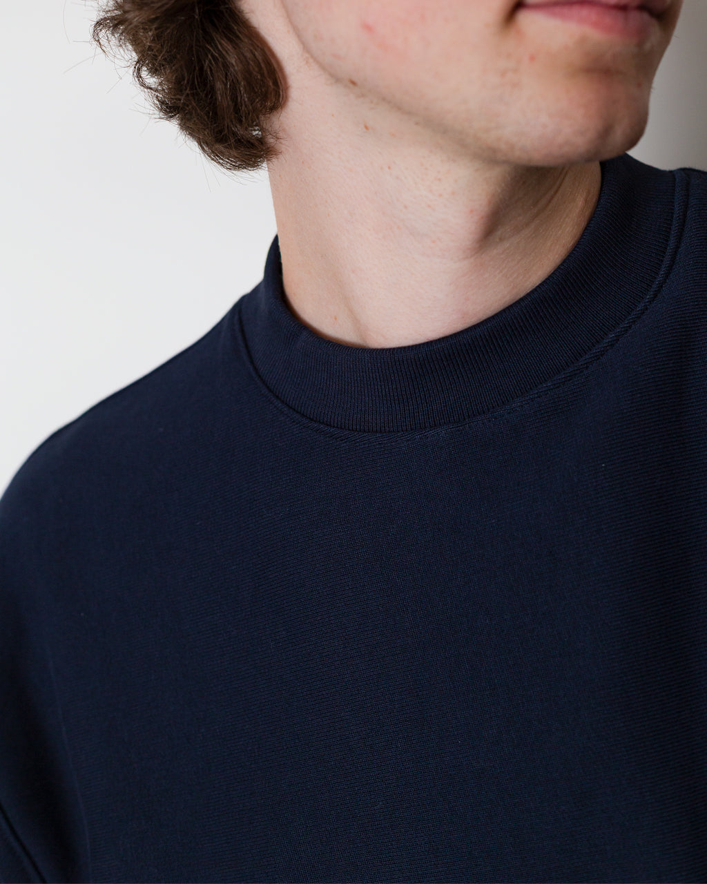 Super Weight Crewneck - Navy