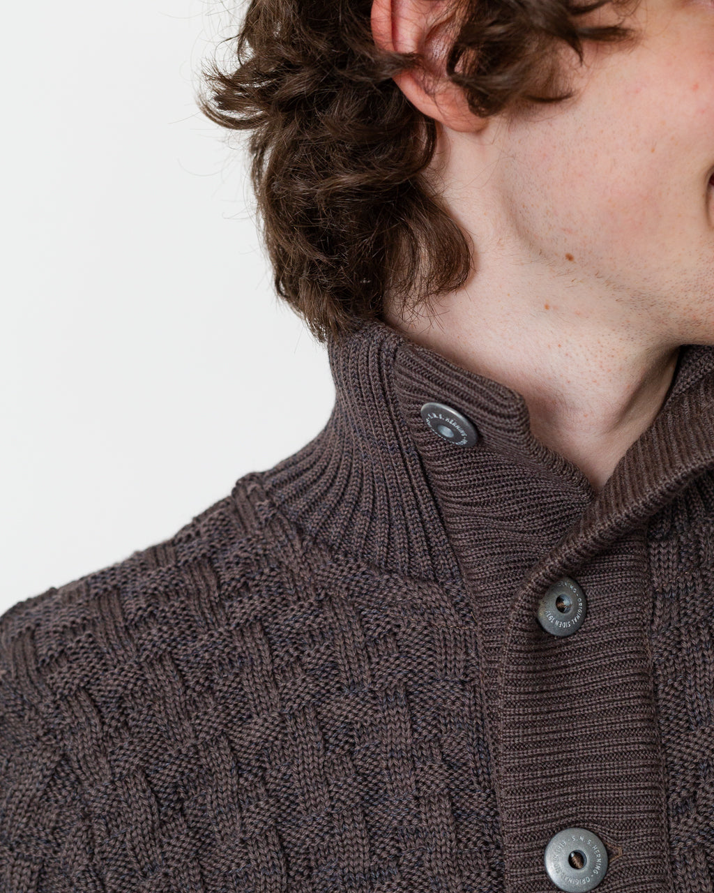 Stark Cardigan - Terra Magma Brown