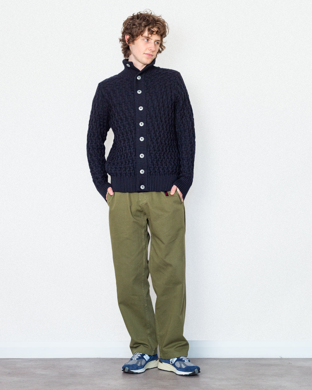 Stark Cardigan - Navy