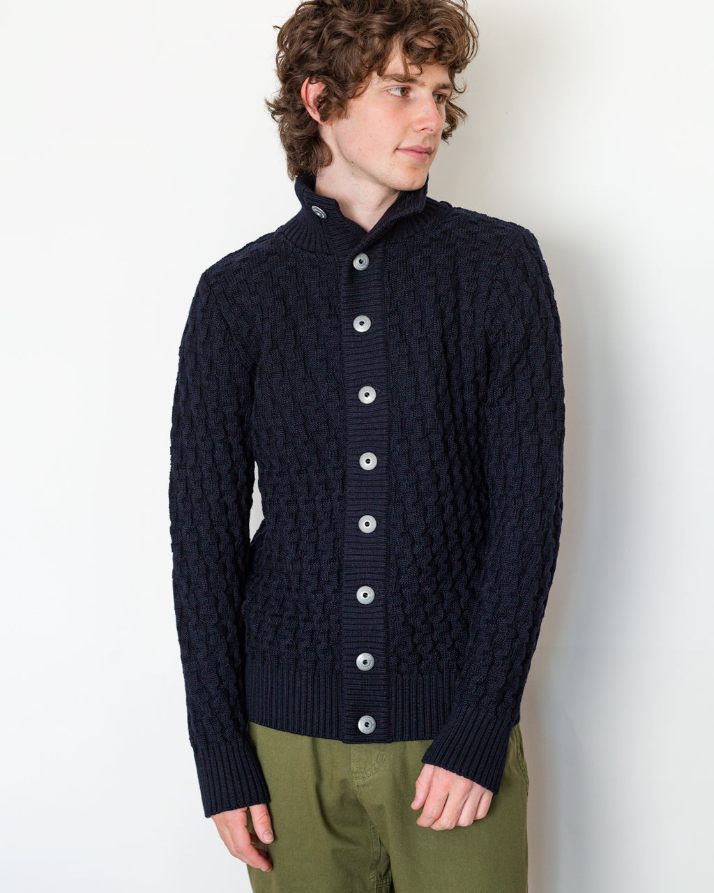 Stark Cardigan - Navy
