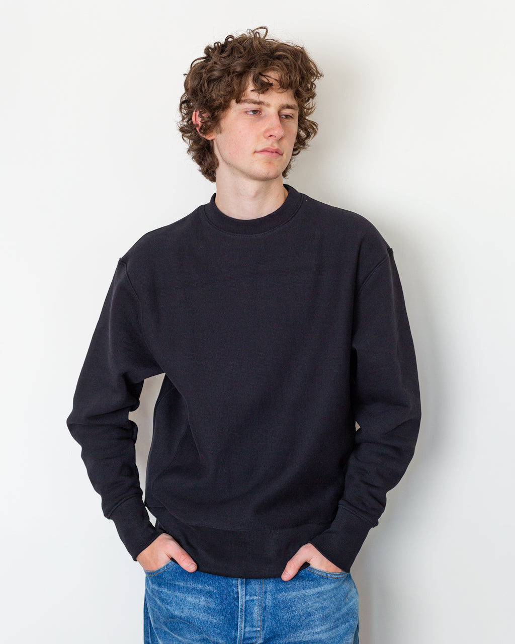 Super Weight Crewneck - Black