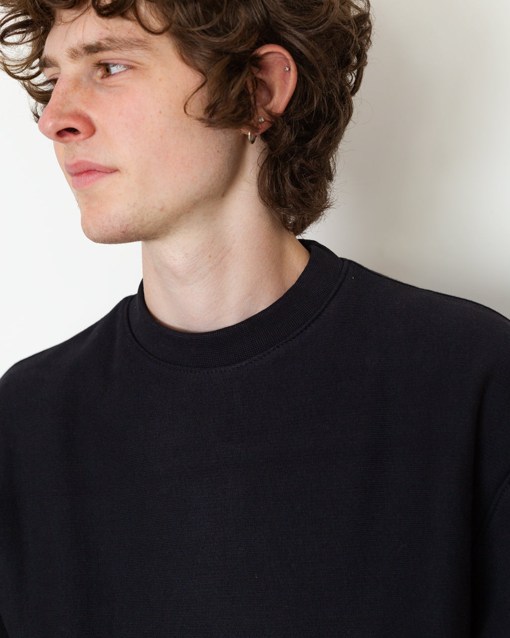 Super Weight Crewneck - Black