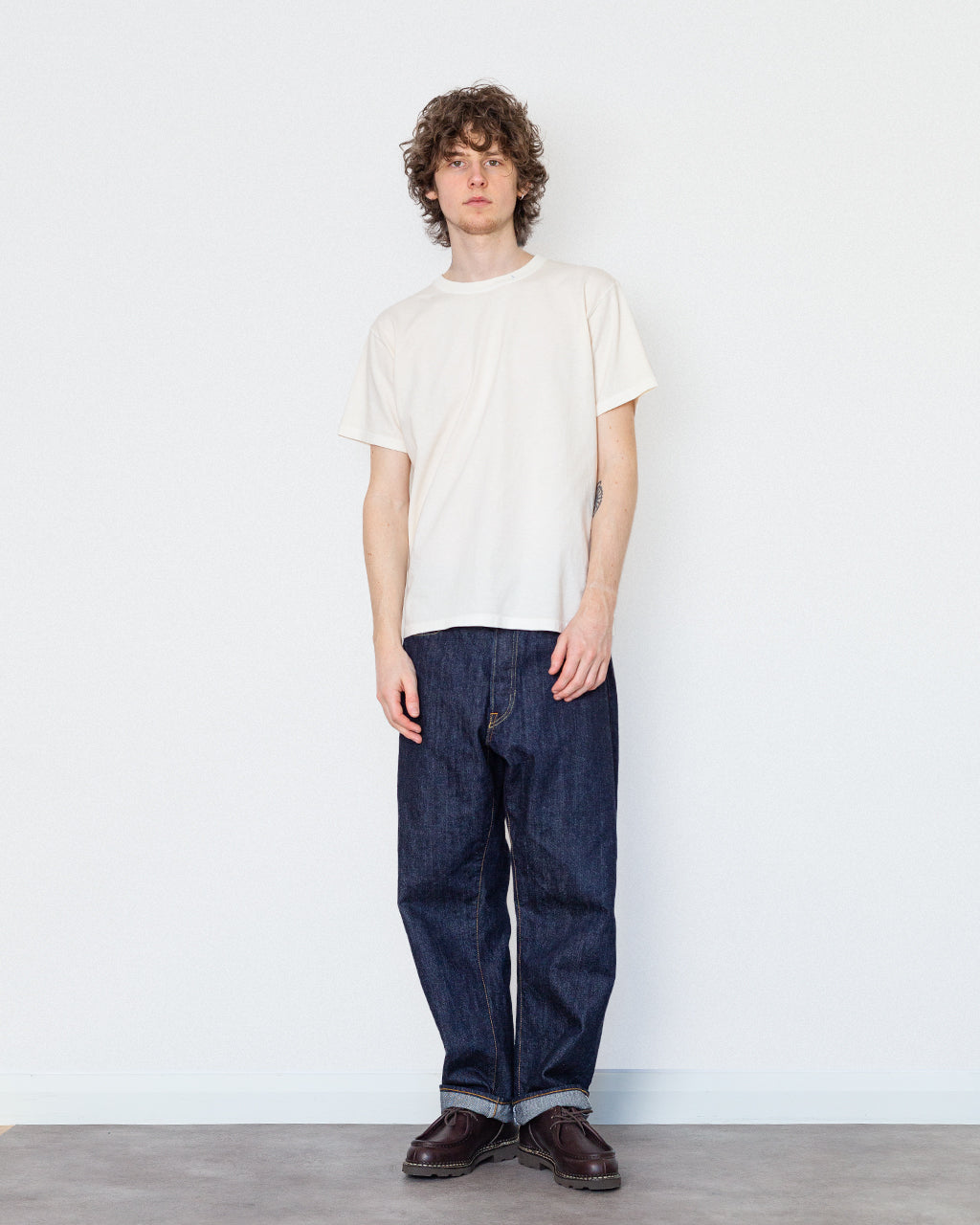 SS Crew Tee - Natural