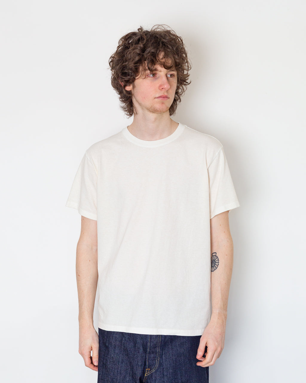 SS Crew Tee - Natural