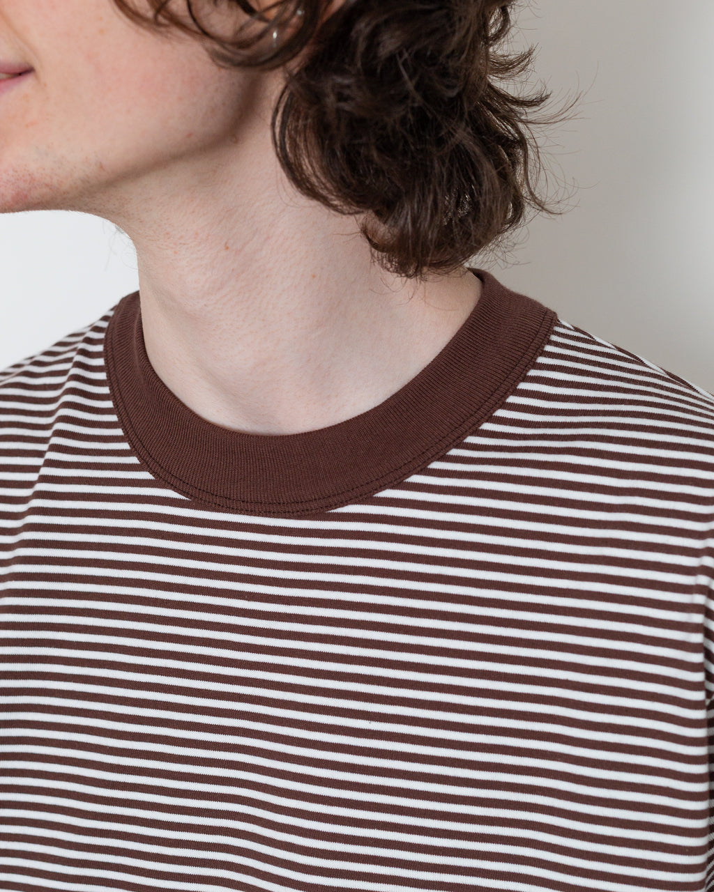 Heritage Striped T-Shirt - Lacet/Milk
