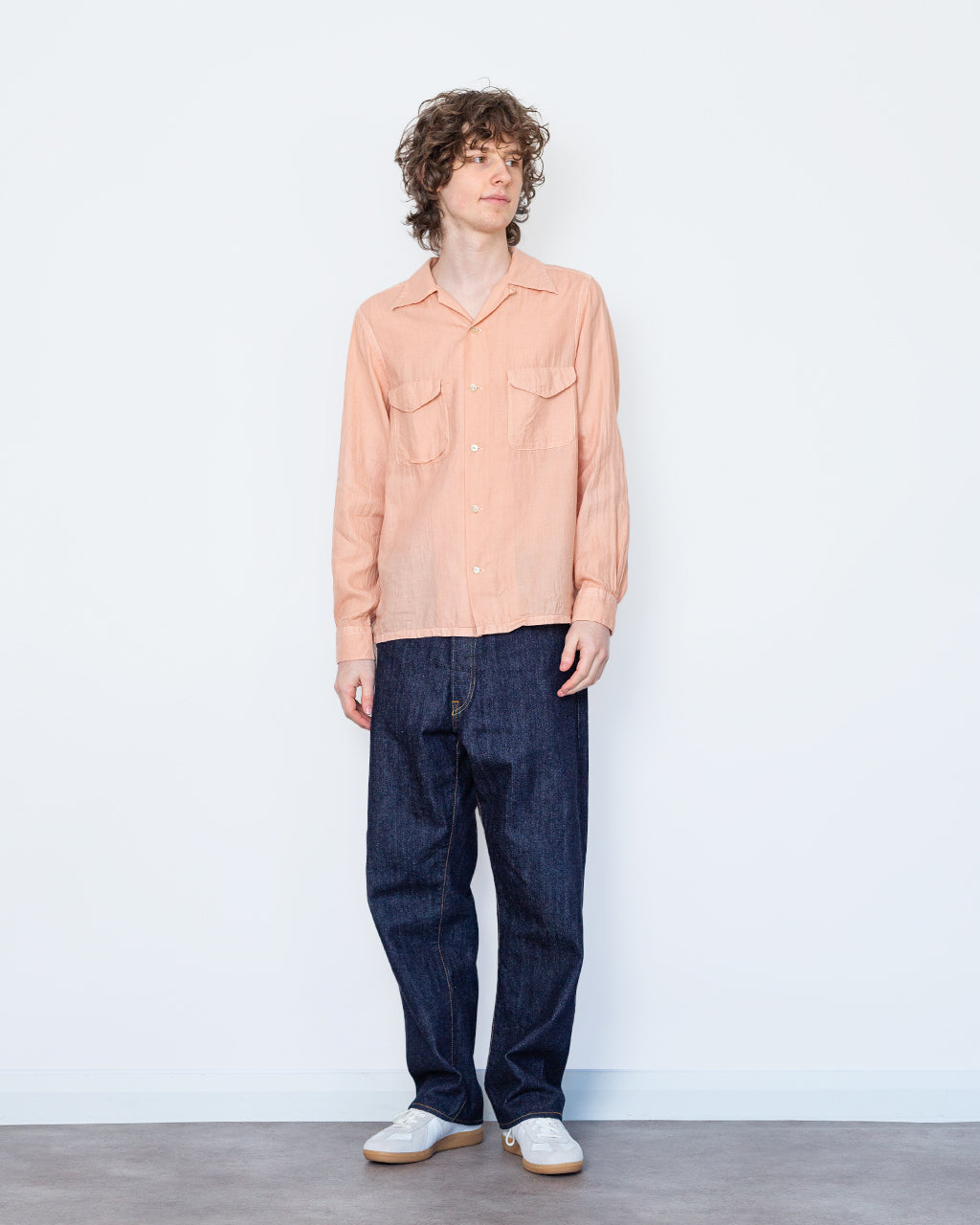 LOT 101 - Open Collar Shirt - Sakura