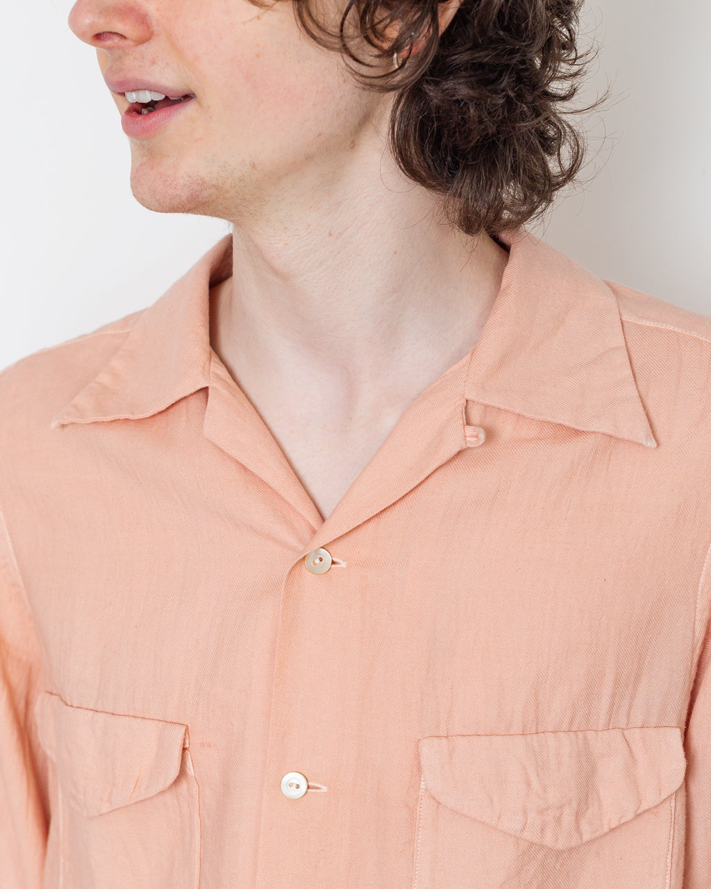 LOT 101 - Open Collar Shirt - Sakura