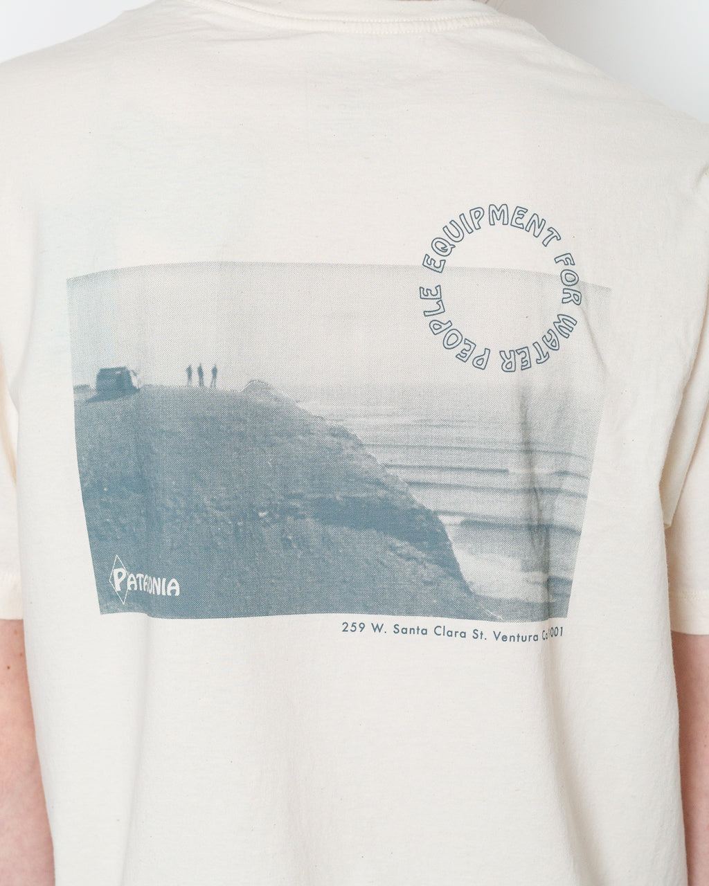 Water People Spotter Tee - Undyed Natural