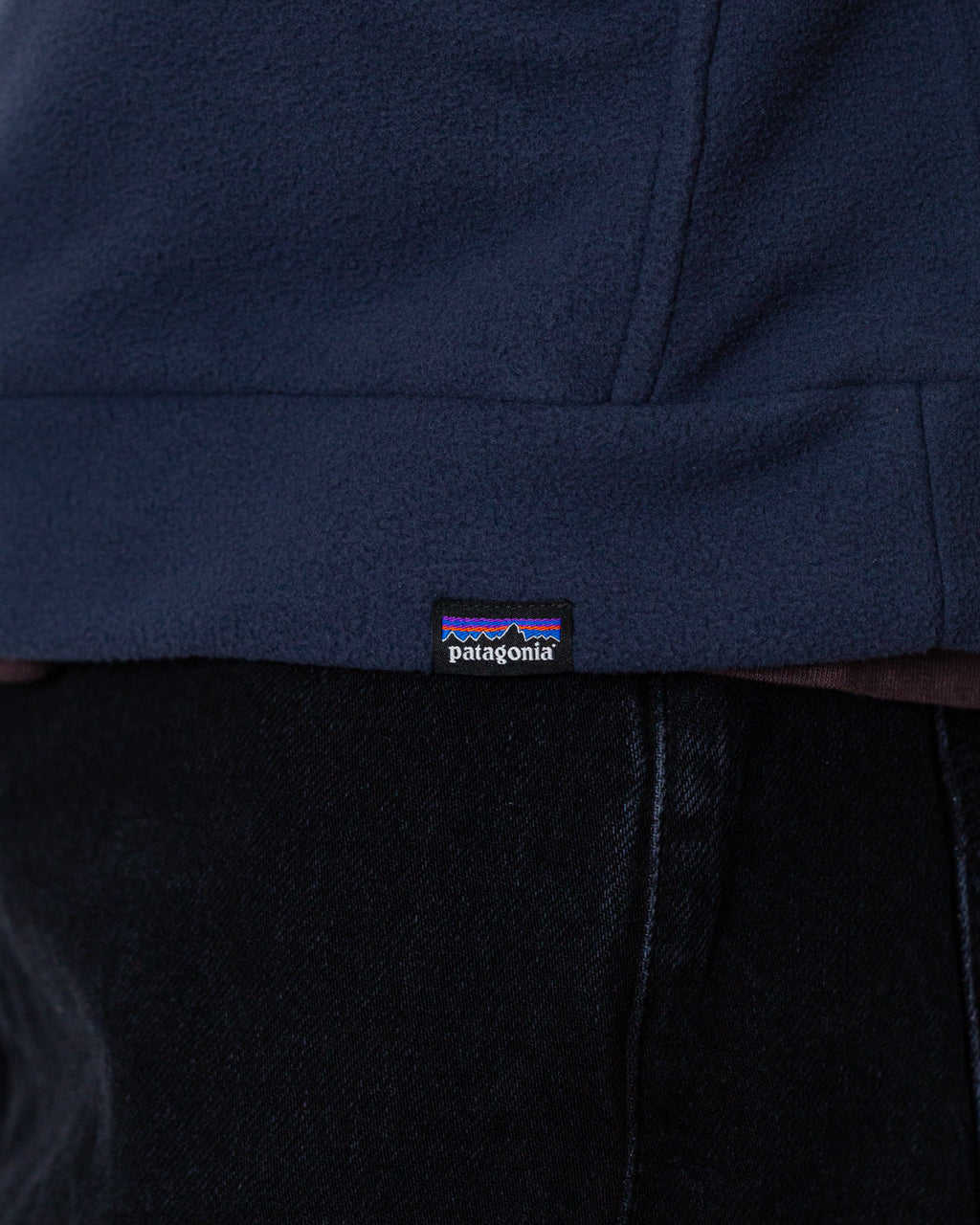 Micro D Crew Neck - Smolder Blue