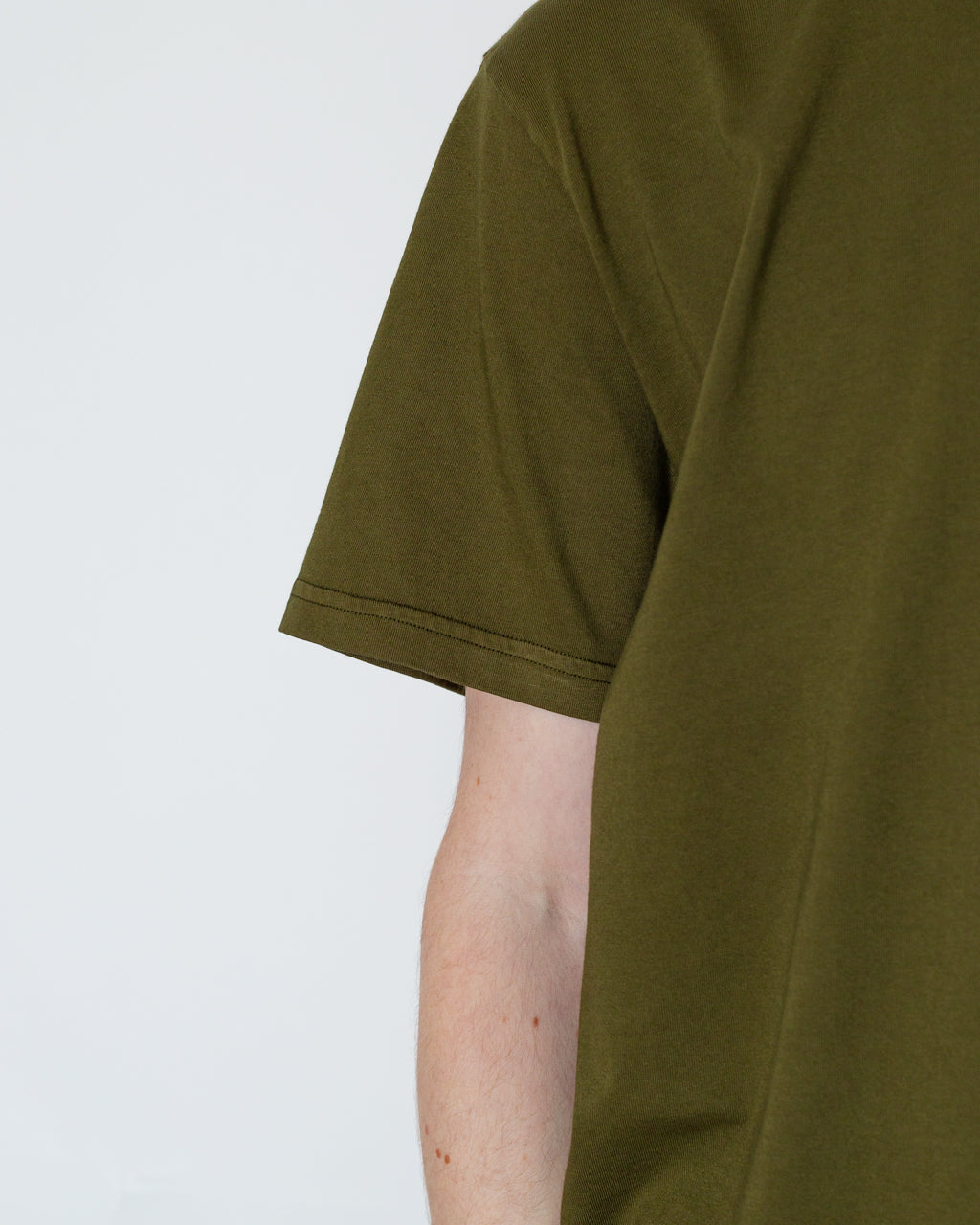 Initial Tee - Olive