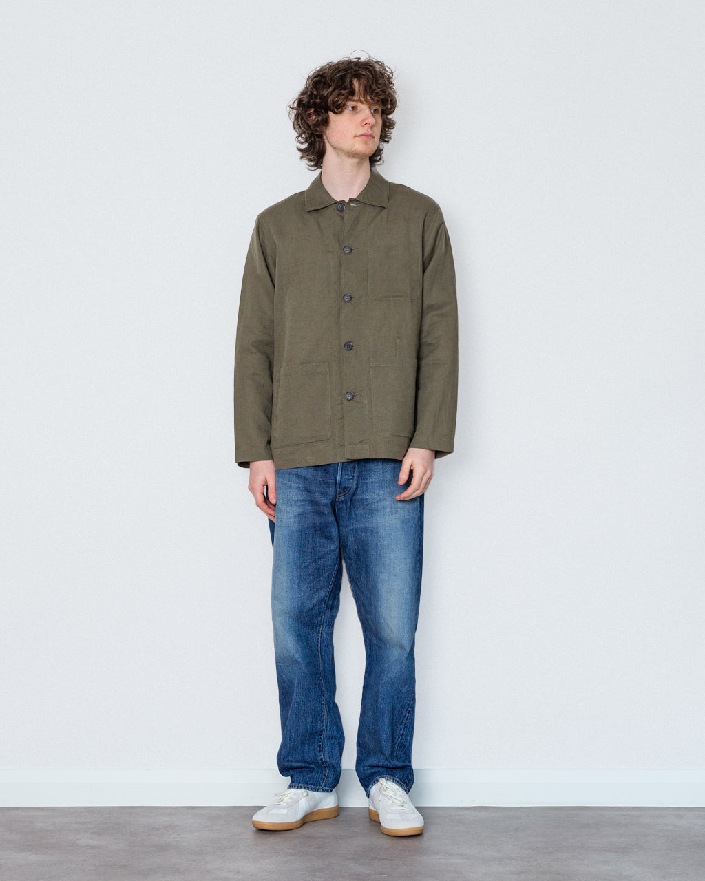 Bakers Overshirt - Olive