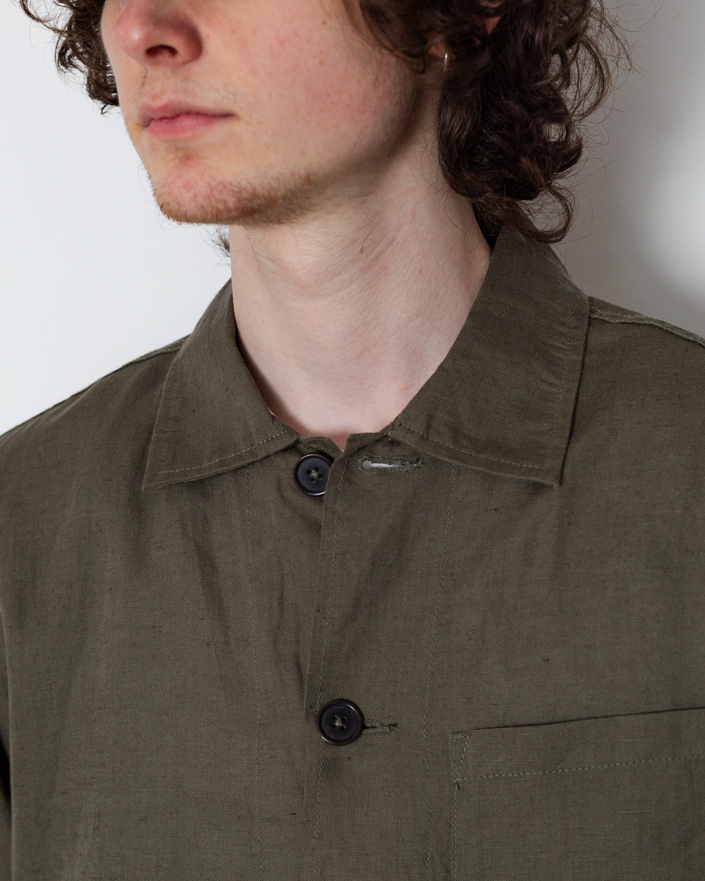 Bakers Overshirt - Olive