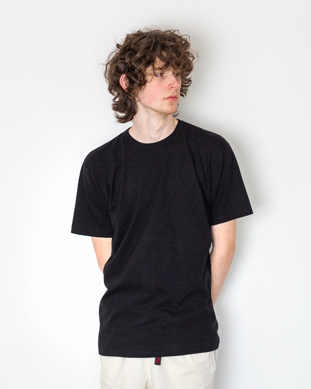 Initial Tee - Black