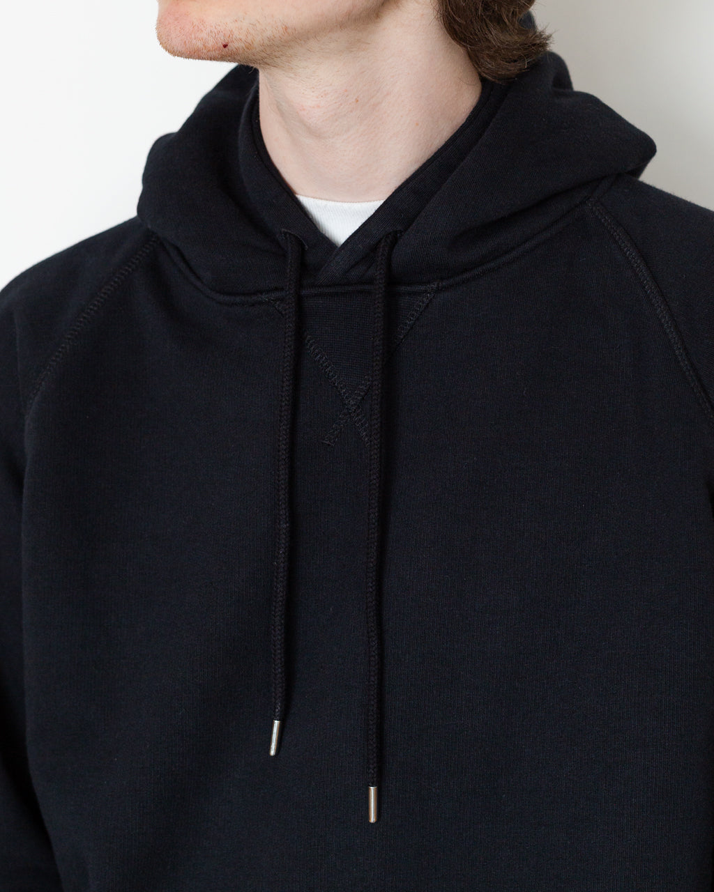 Pop Logo Hooded Sweat - Black