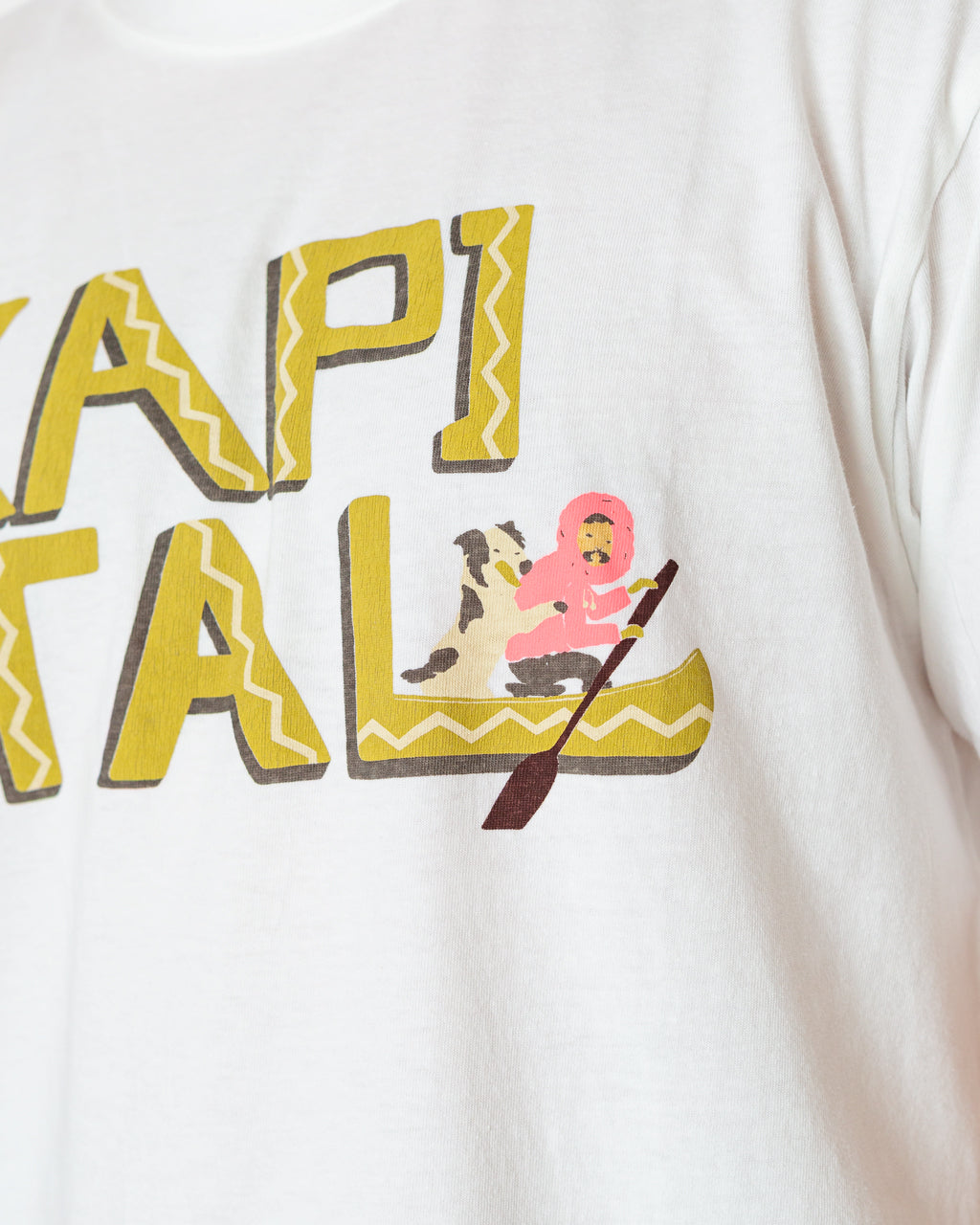 Canoe Kapital Tee - Yellow