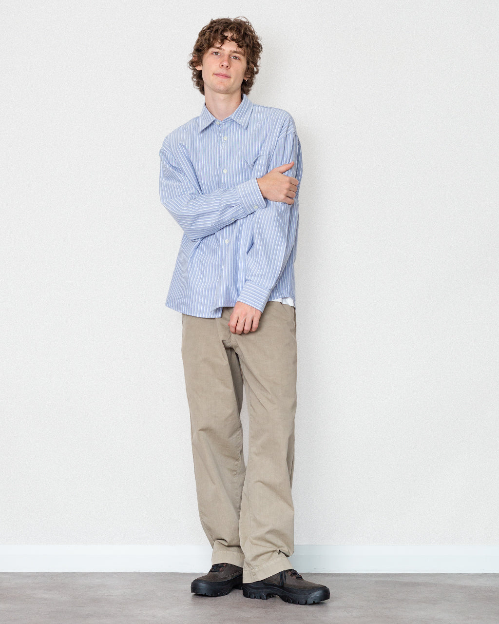 Volund Oxford Shirt - Blue Bonnet/White