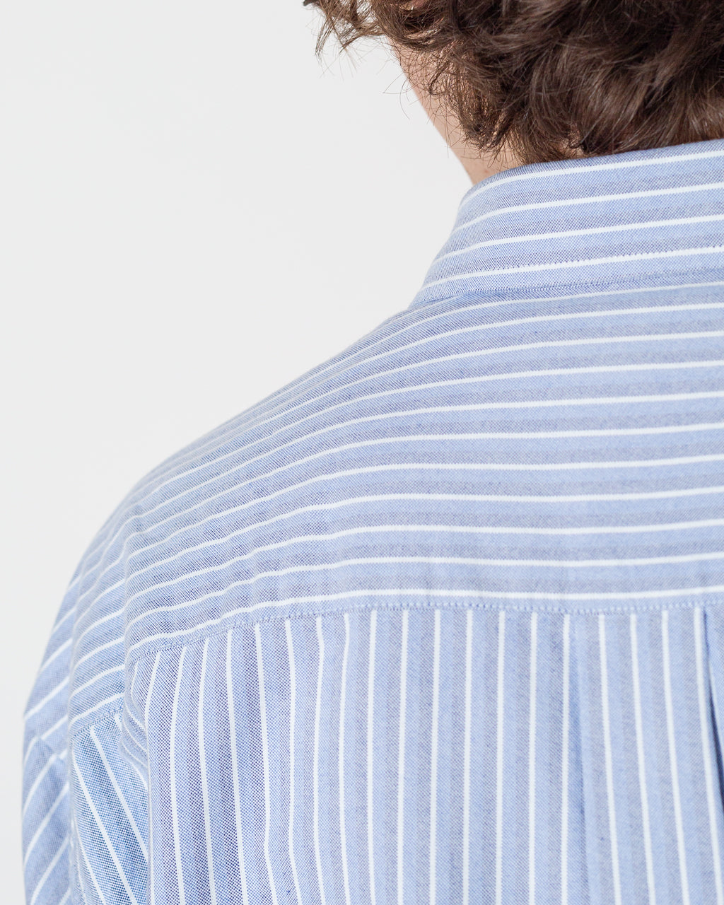 Volund Oxford Shirt - Blue Bonnet/White