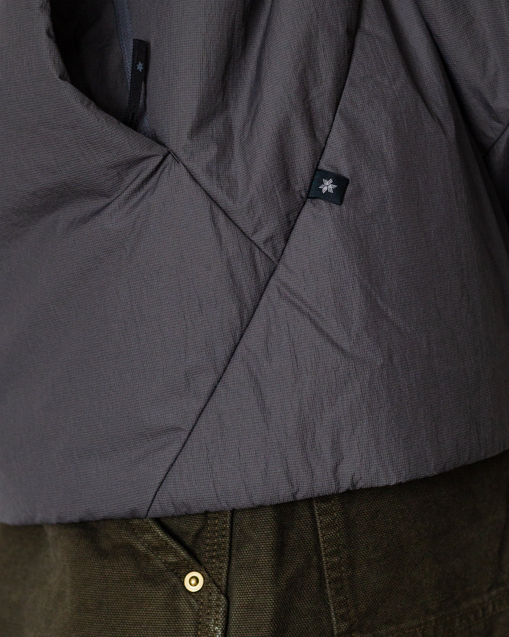 Tsubai Insulated Hoodie - Lunar Grey