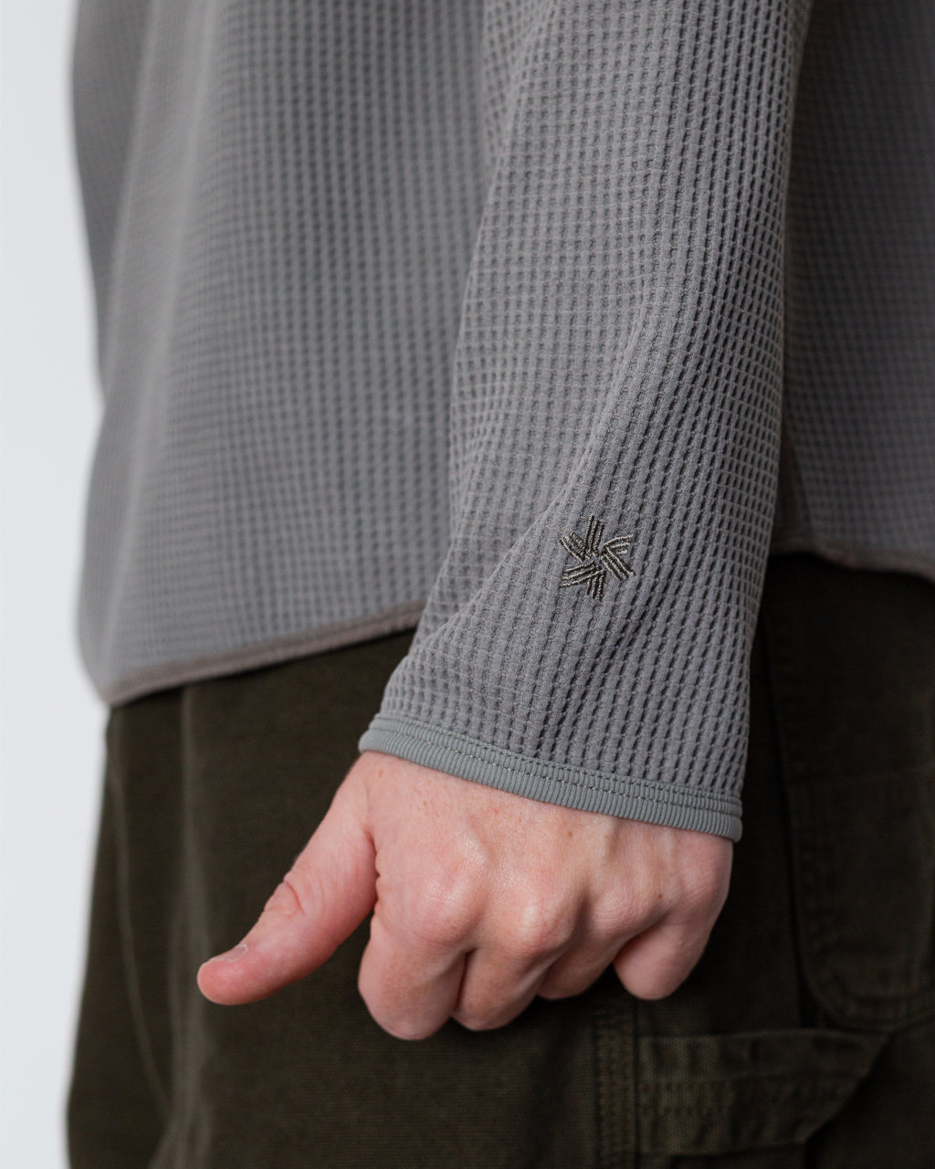 Waffle Light L/S T-Shirt - Arid Beige