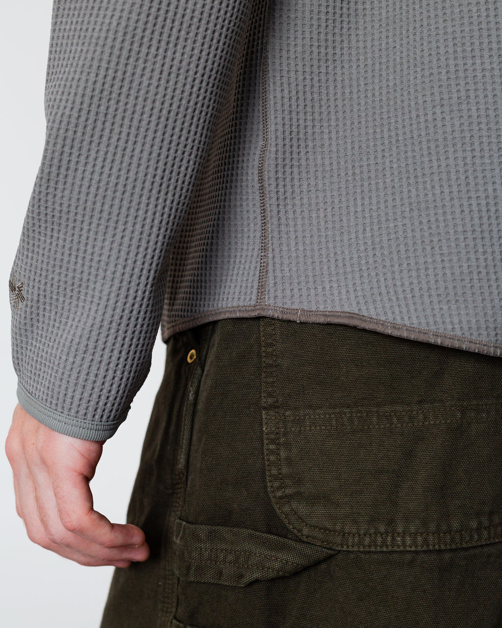 Waffle Light L/S T-Shirt - Arid Beige