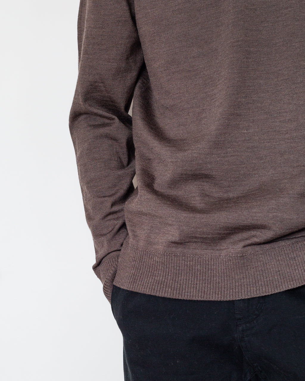 Solo Crewneck - Terra Magma Brown