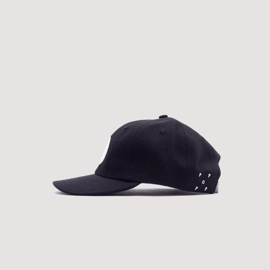 O 6 Panel Cap - Black