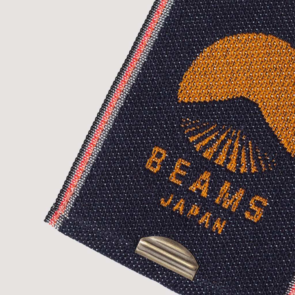 TAKATA DENIM LOGO COIN PURSE - Orange