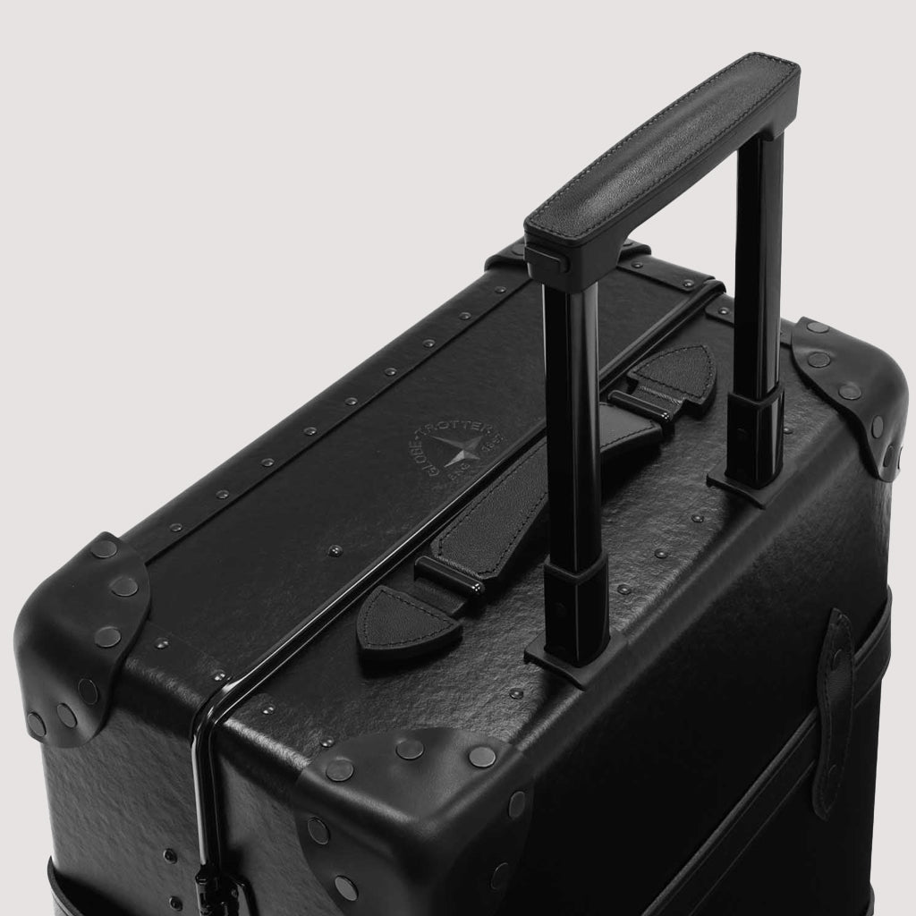 Centenary Four Wheel Carry-On Case - Black/Black/Black
