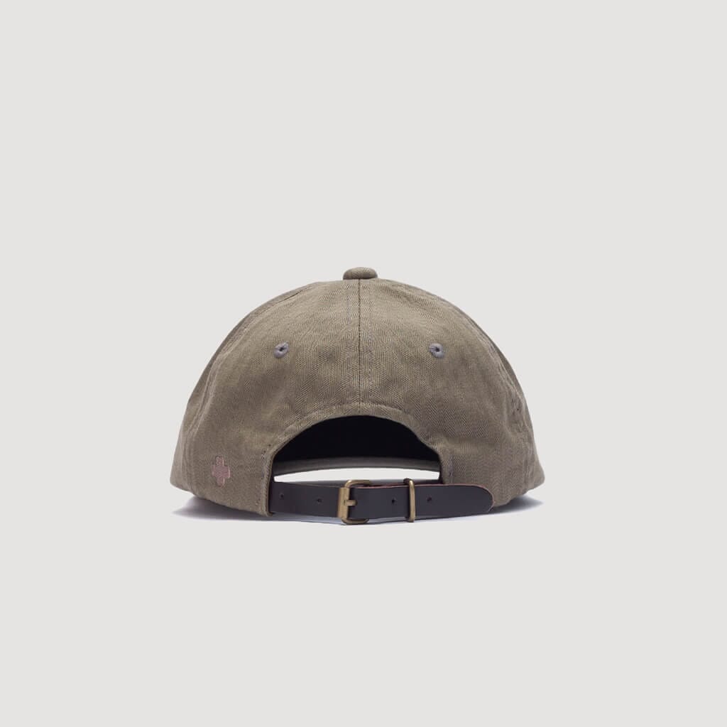 6 Panel Herringbone - Olive